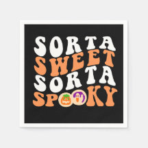 Halloween Cookie Sorta Sweet Sorta Spooky Napkins