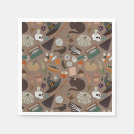 Guardanapo De Papel Halloween Cottagecore