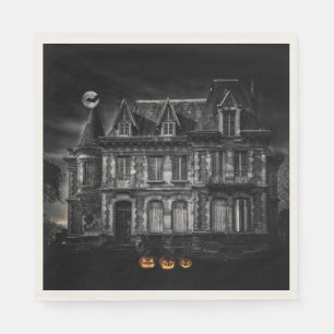 Guardanapo De Papel Halloween da Casa Assombrada
