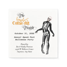 Halloween Freak Zombie Skeleton Personalizado