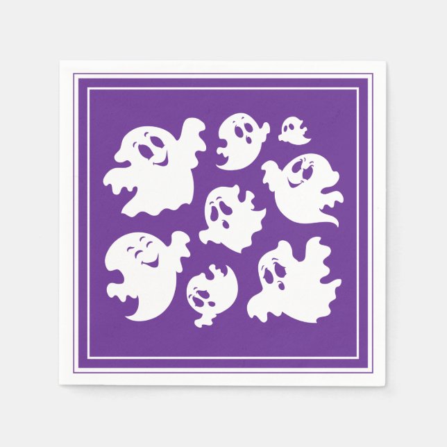 Guardanapo De Papel Halloween Ghost (Frente)