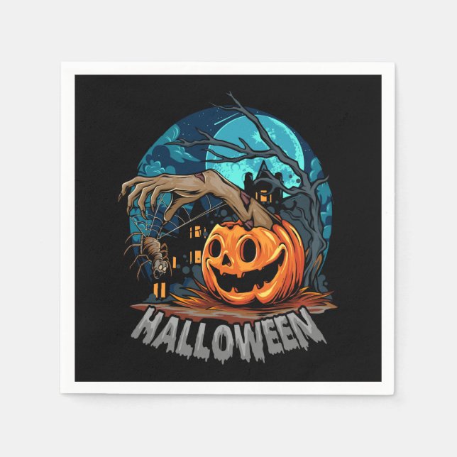 Guardanapo De Papel Halloween Napkins (Frente)