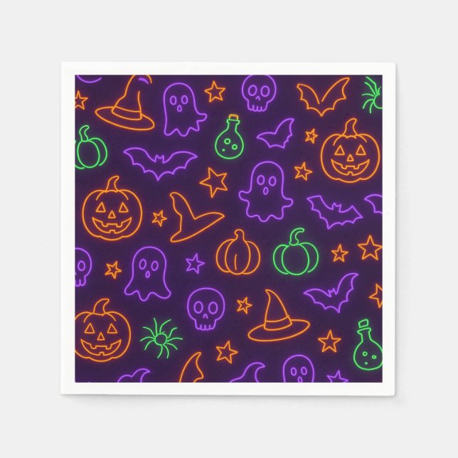 Guardanapo De Papel Halloween Napkins (Frente)