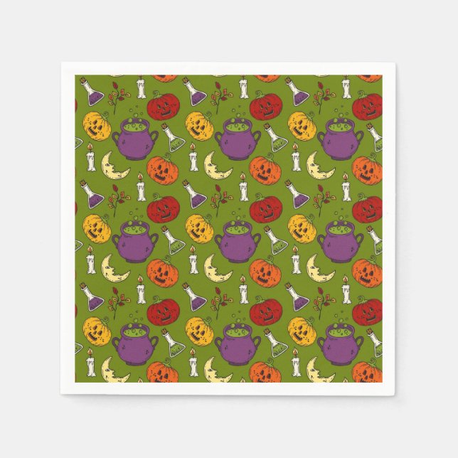 Guardanapo De Papel Halloween Napkins (Frente)