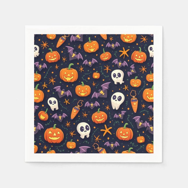 Guardanapo De Papel Halloween Napkins (Frente)