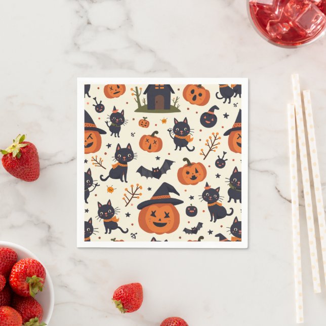 Guardanapo De Papel Halloween Napkins (Insitu)