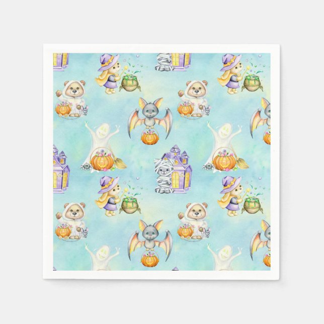 Guardanapo De Papel Halloween Napkins (Frente)
