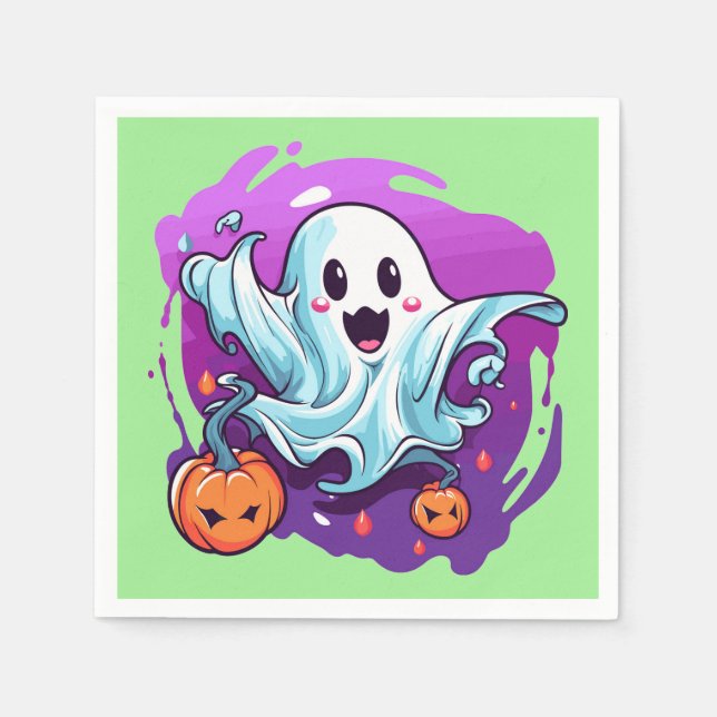 Guardanapo De Papel Halloween Paper Napkins (Frente)