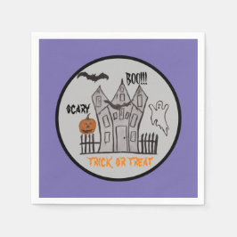 Guardanapo De Papel Halloween Paper Napkins