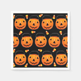 Guardanapo De Papel Halloween Party Vintage Trick-or-Treat