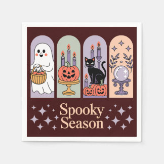 Guardanapo De Papel Halloween Pattern Spooky Season