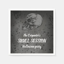 Guardanapo De Papel Halloween Skull Session