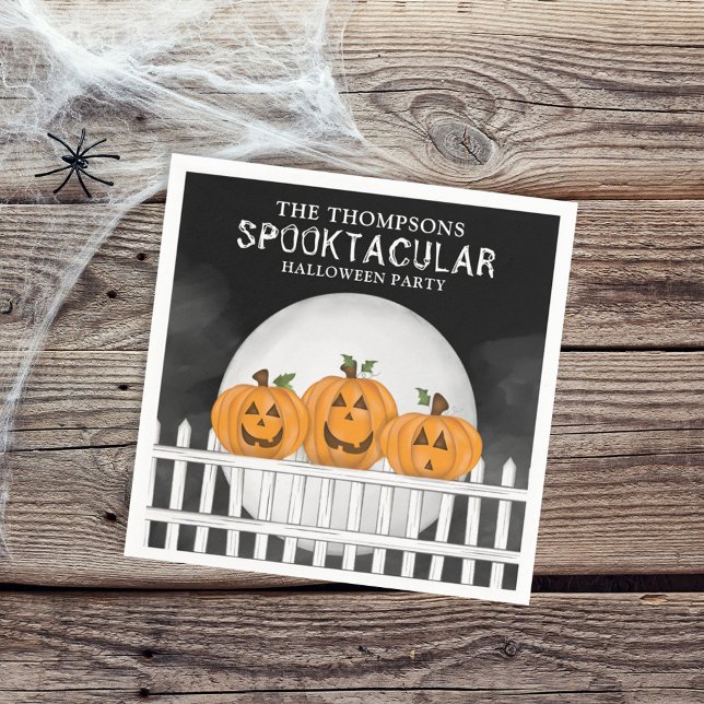 Guardanapo De Papel Halloween Spooktacular Whimskins Engraçado (Criador carregado)