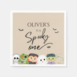 Guardanapo De Papel Halloween Spooky One primeiro aniversario