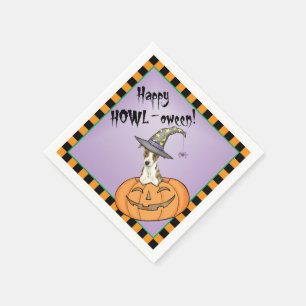Guardanapo De Papel Halloween Whippet