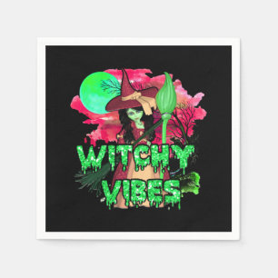 Guardanapo De Papel Halloween Witchy Vibes