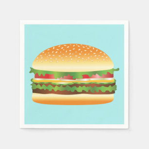 Guardanapo De Papel Hamburger