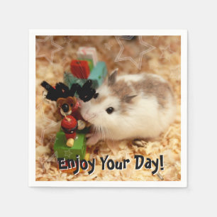 Guardanapo De Papel Hammyville - Hamster Bonito