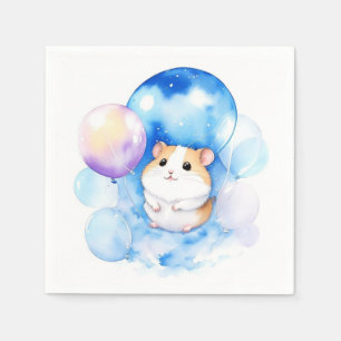 Guardanapo De Papel Hamster Birthday