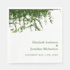 Guardanapo De Papel Hanging Ivy Greenery Wedding