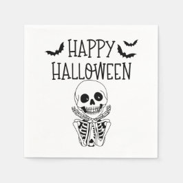 Guardanapo De Papel Happy Halloween Serviette en papier
