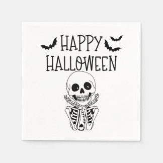 Guardanapo De Papel Happy Halloween Serviette en papier