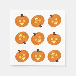 Guardanapo De Papel Happy Halloween theme napkins