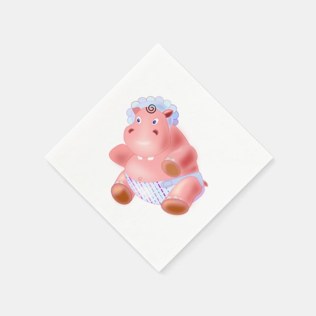 Guardanapo De Papel Happy Hippo Napkins (Canto)