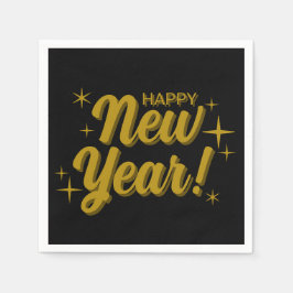 Guardanapo De Papel Happy New Years Napkins
