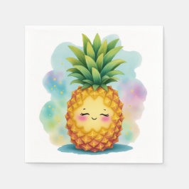 Guardanapo De Papel Happy Pineapple Napkins