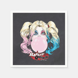Guardanapo De Papel Harley Quinn Girls Chalkboard Birthday