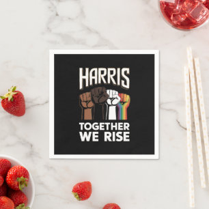 Guardanapo De Papel Harris 2024 Eleição LGBT Kamala Harris 2024
