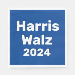 Guardanapo De Papel Harris / Walz 2024 Campanha Presidencial