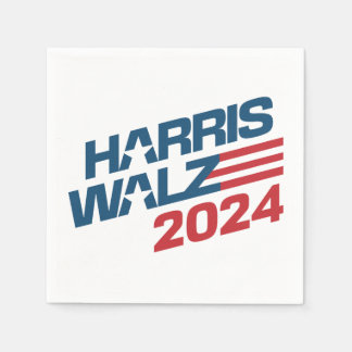 Guardanapo De Papel Harris Walz 2024 Eleição