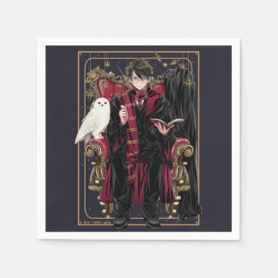 Guardanapo De Papel HARRY POTTER™   Anime HARRY POTTER™ Sentado