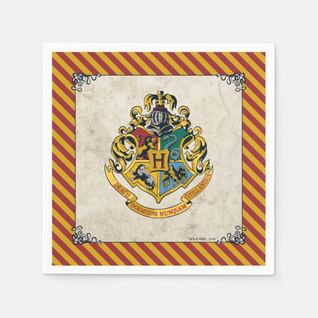 Guardanapo De Papel Harry Potter | Aniversário de Hogwarts (Frente)