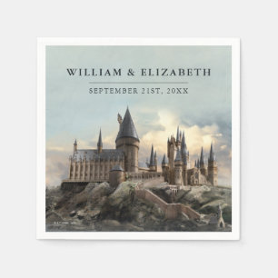 Guardanapo De Papel Harry Potter   Casamento no Castelo de Hogwarts