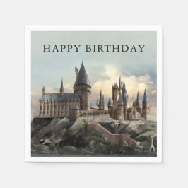 Guardanapo De Papel Harry Potter | Castelo de Hogwarts Diurno