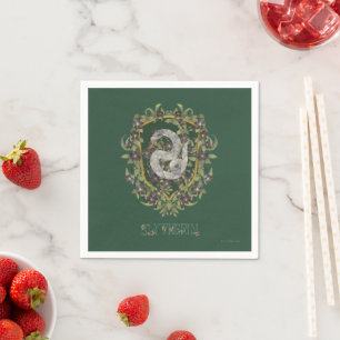 Guardanapo De Papel HARRY POTTER™   Derrame SLYTHERIN™
