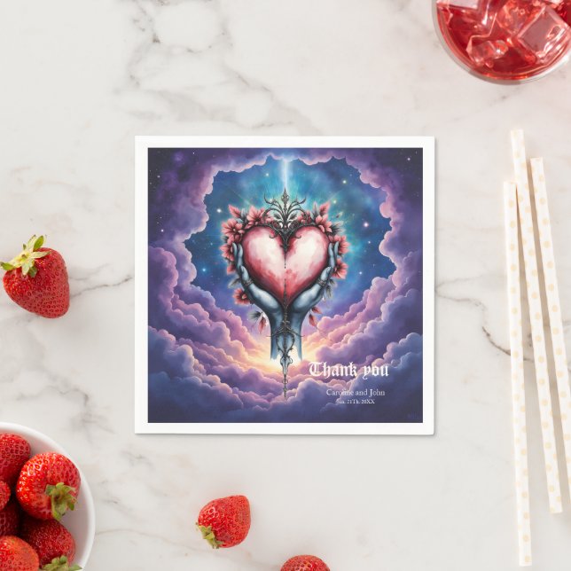 Guardanapo De Papel Heart of Quiet Magic.  (Insitu)