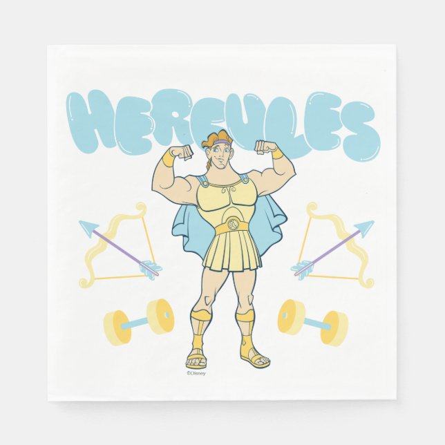 Guardanapo De Papel Hercules Arrows and Dumbbells Flex Napkins (Frente)