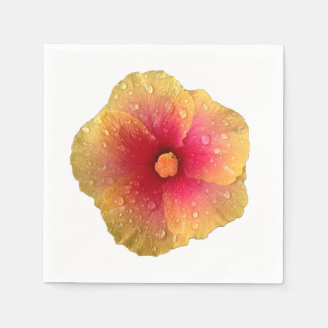 Guardanapo De Papel Hibiscus Napkins (Frente)