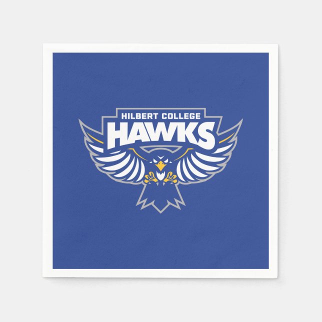 Guardanapo De Papel Hilbert College Hawks (Frente)