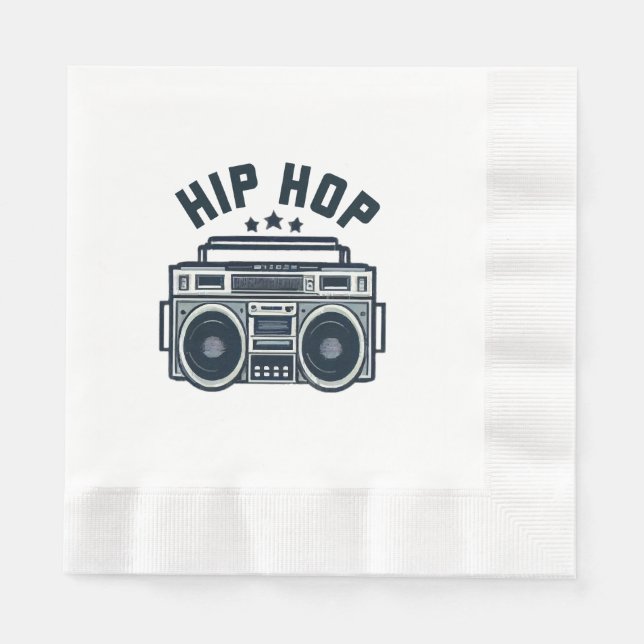 Guardanapo De Papel Hip hop (Frente)
