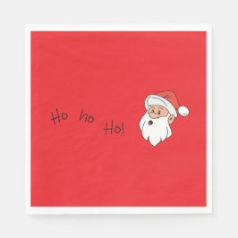 Guardanapo De Papel Ho ho ho santa clause 