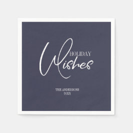 Guardanapo De Papel Holiday Deseja Papel de Natal Napkin