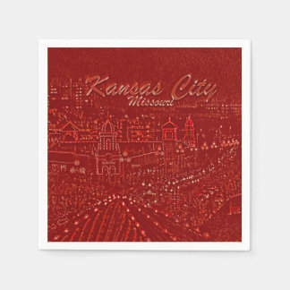 Guardanapo De Papel Holiday Glow Collection - Kansas City, Missouri