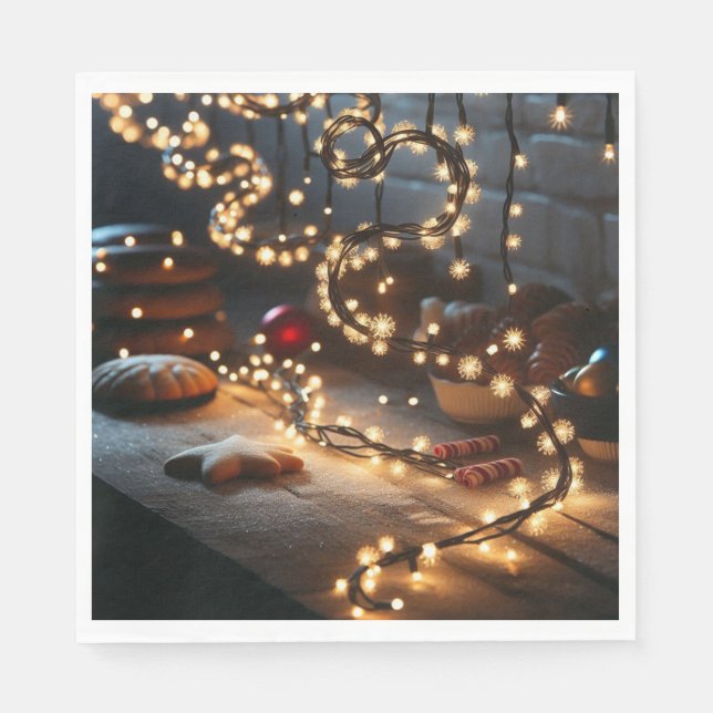 Guardanapo De Papel Holiday Magic Napkins (Frente)