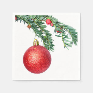 Guardanapo De Papel Holly Branch Napkins