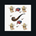 Guardanapo De Papel Homem Caverna Cigar Mais Claro<br><div class="desc">Despedida de solteiro de charuto de caverna</div>